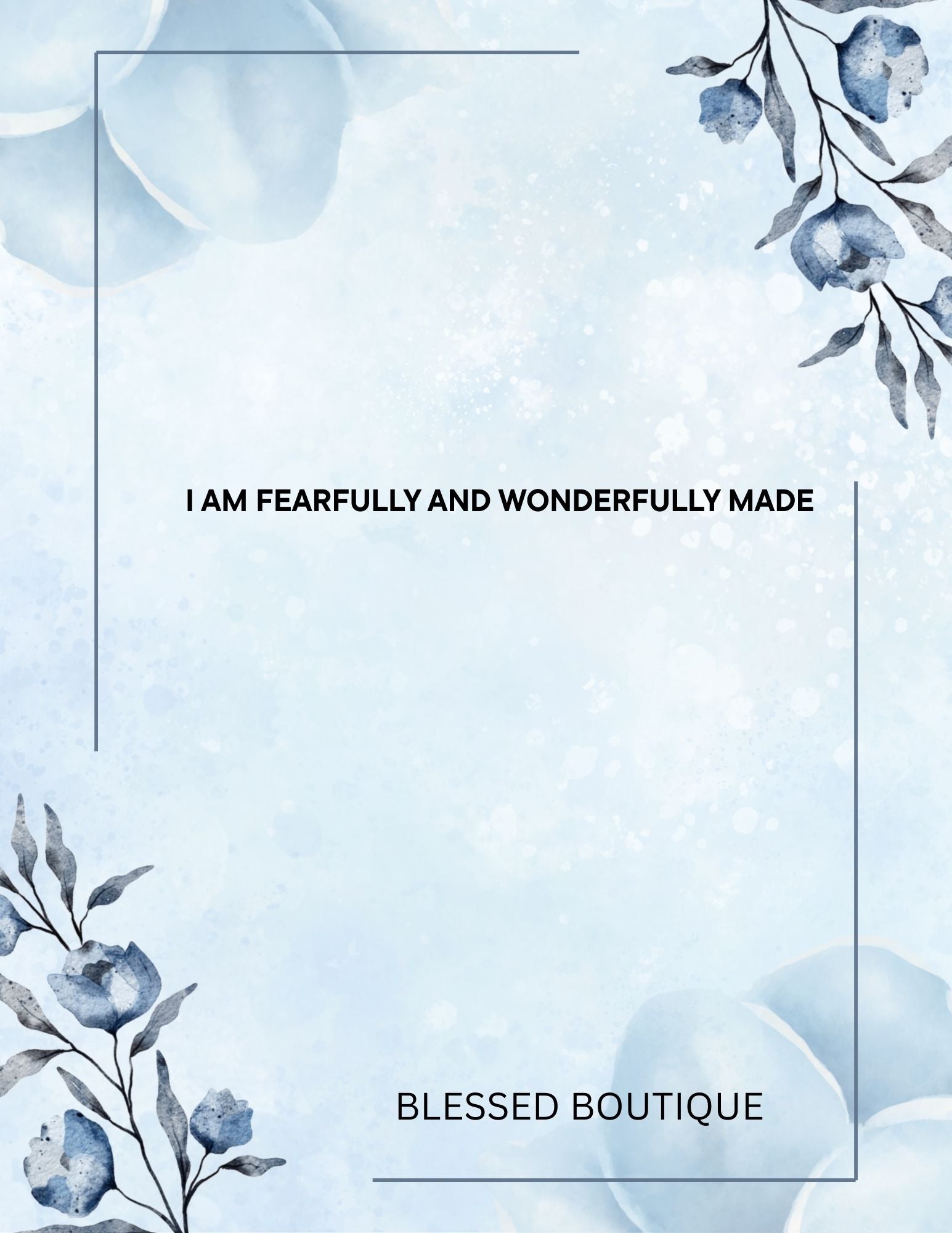 Blessed Boutique Affirmations